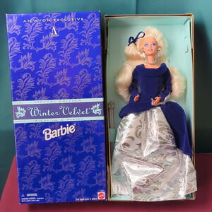 Winter Velvet Barbie 1995